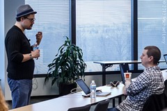 Glenn teaching at Node Event